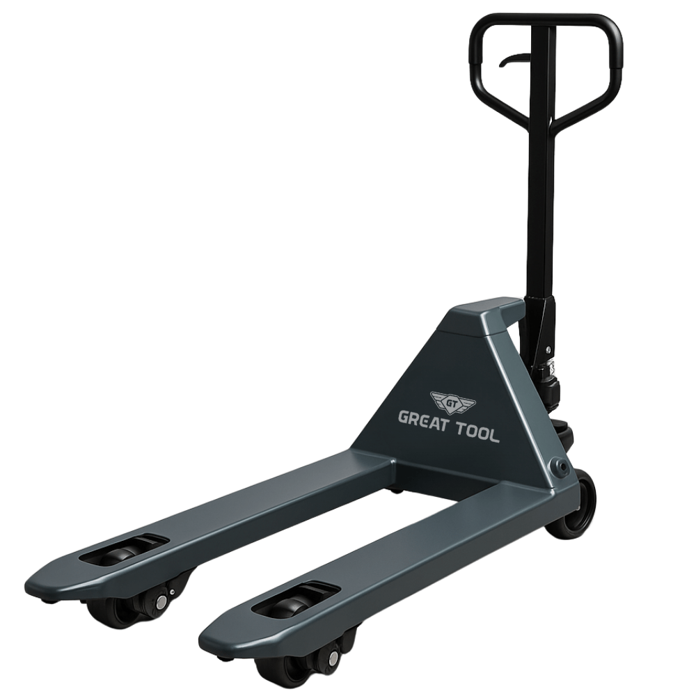 Porta Paletes Manual Silencioso 2500Kg Great Tool COTP2500K                                                                                                                                                                              