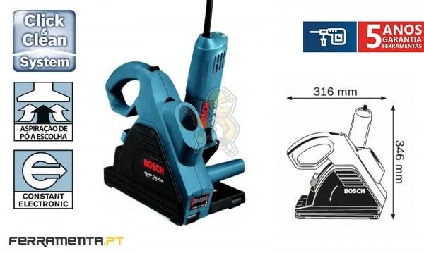 Fresadora Bosch GNF 35 CA Professional
