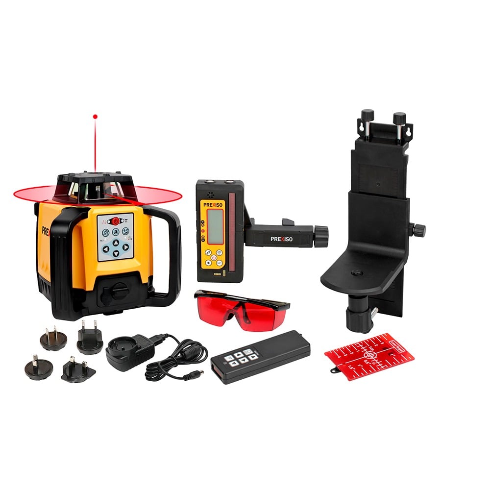 Nível Laser Rotativo feixe Vermelho Prexiso PR500HV 