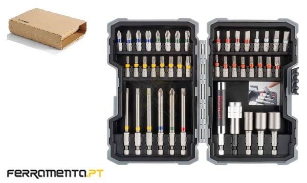 Jogo de Bits para Aparafusar Bosch 260925C147