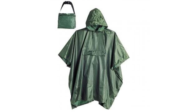 Capa de Chuva Poncho Verde Industrial Starter 01510