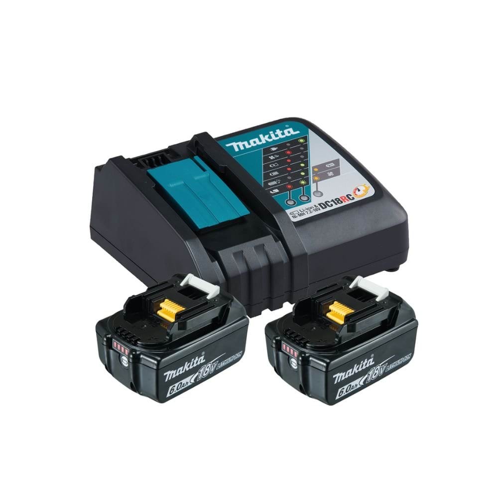KIT FONTE ALIMENTAÇÃO 6.0AH (CAIXA CARTÃO) MAKITA 1994806