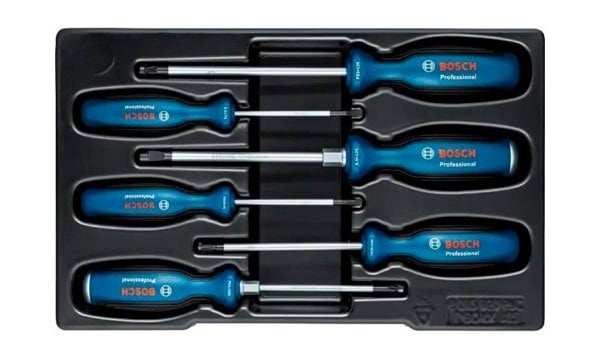 Chave De Fenda Conjunto De 6 Bosch 1600A02CV3