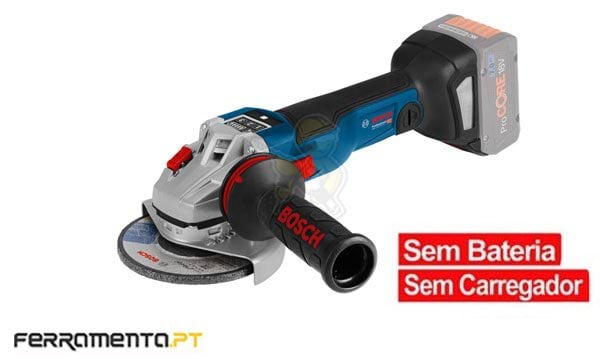 Rebarbadora 18V Bosch GWS 18V-125 PSC + L-BOXX