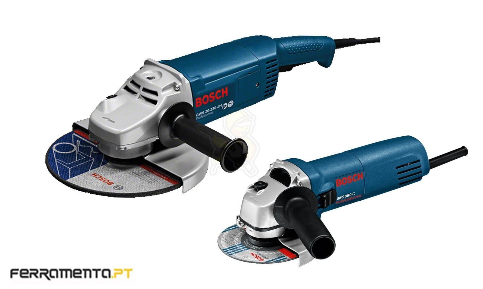 Rebarbadora Bosch GWS 22-230 JH + GWS 850-125 C Professional