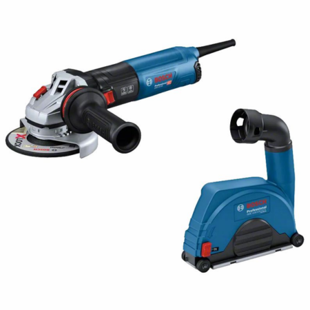 Rebarbadora GWS 14-125 + Coletor de Pó GDE 115/125FC-T Bosch Professional 0615A5004R