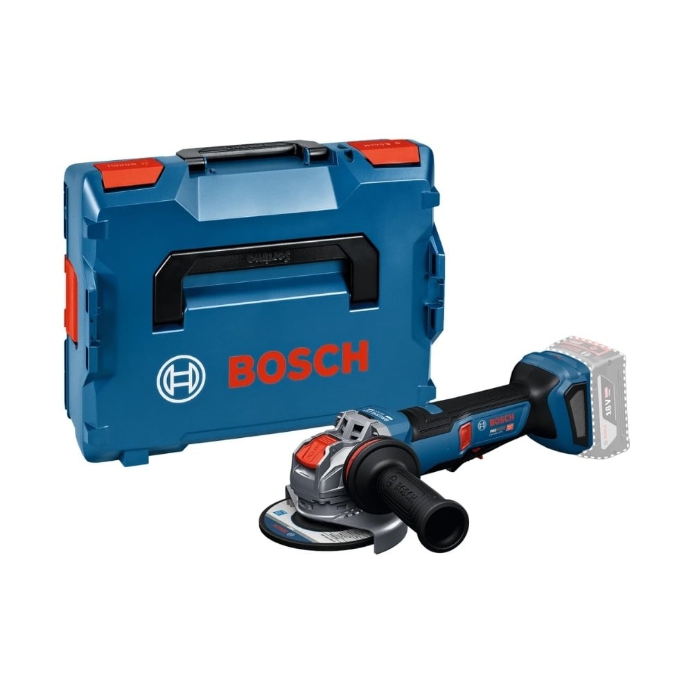 Rebarbadora ø125mm (com L-Boxx) GWS 18V-11 PS Bosch 06019N4301