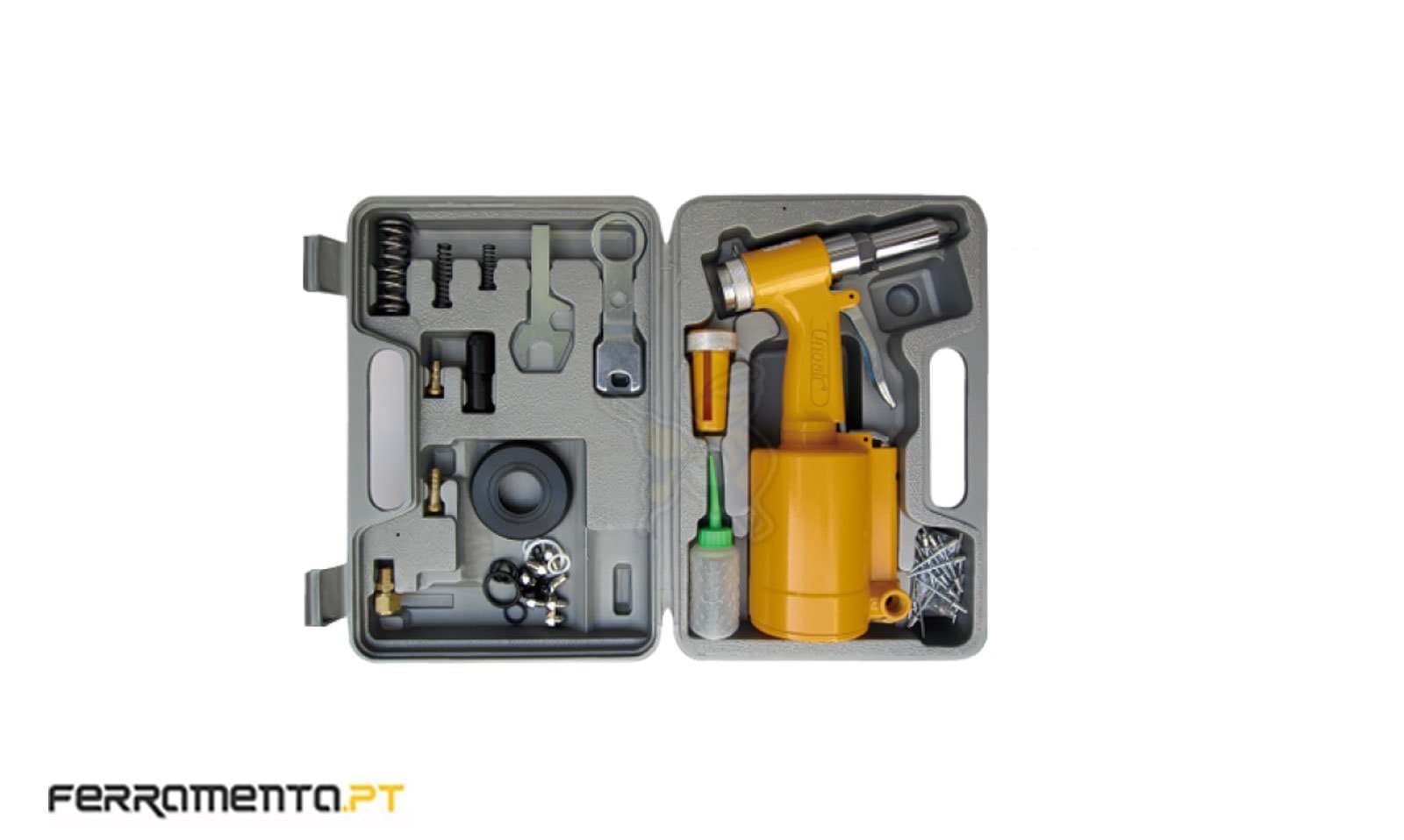 Rebitadora Pneumática 4,8 mm Unoair R-15K