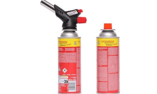 Maçarico a Gás RS220 + 2 Cartuchos ROBUTAN Rothenberger RI1000003307