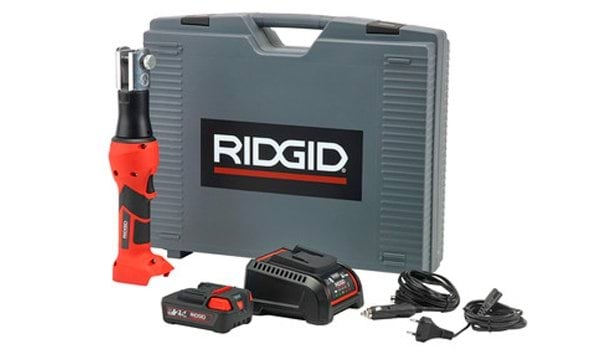 Máquina de Cravar Tubo 18V 19kN. RP 219 + MATRIZ U Ridgid 69108