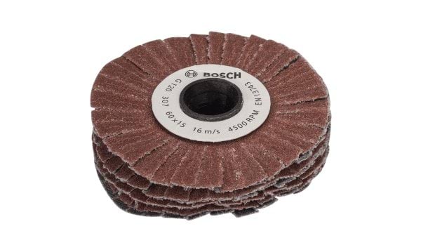 Rolo de lixar flexível 15mm 120G Bosch 1600A00155