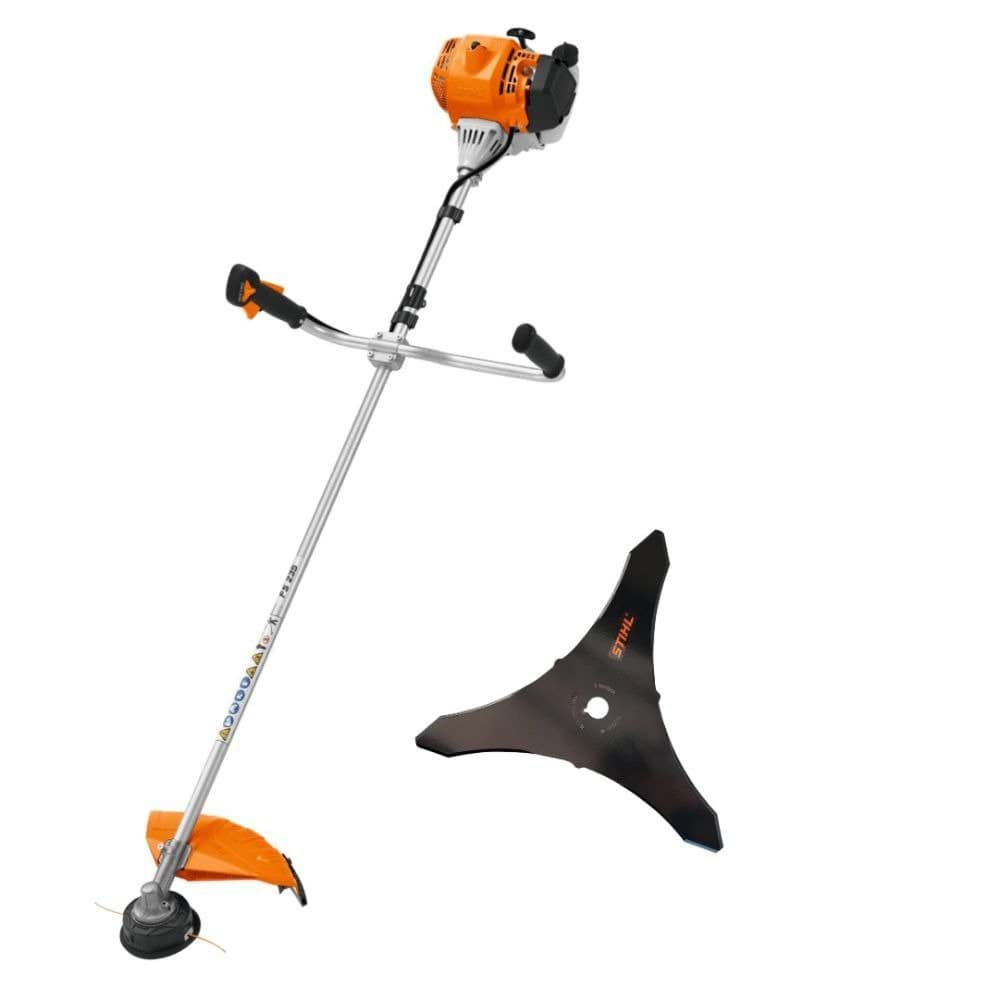 Roçadora FS 235 Gasolina c/ Fio C-26-2 + Lâmina 250mm Stihl 41512000015