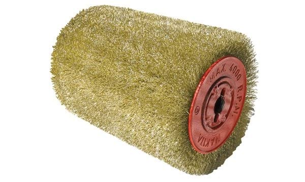 Rolo em aço latonado Ø100mm Makita P-65648