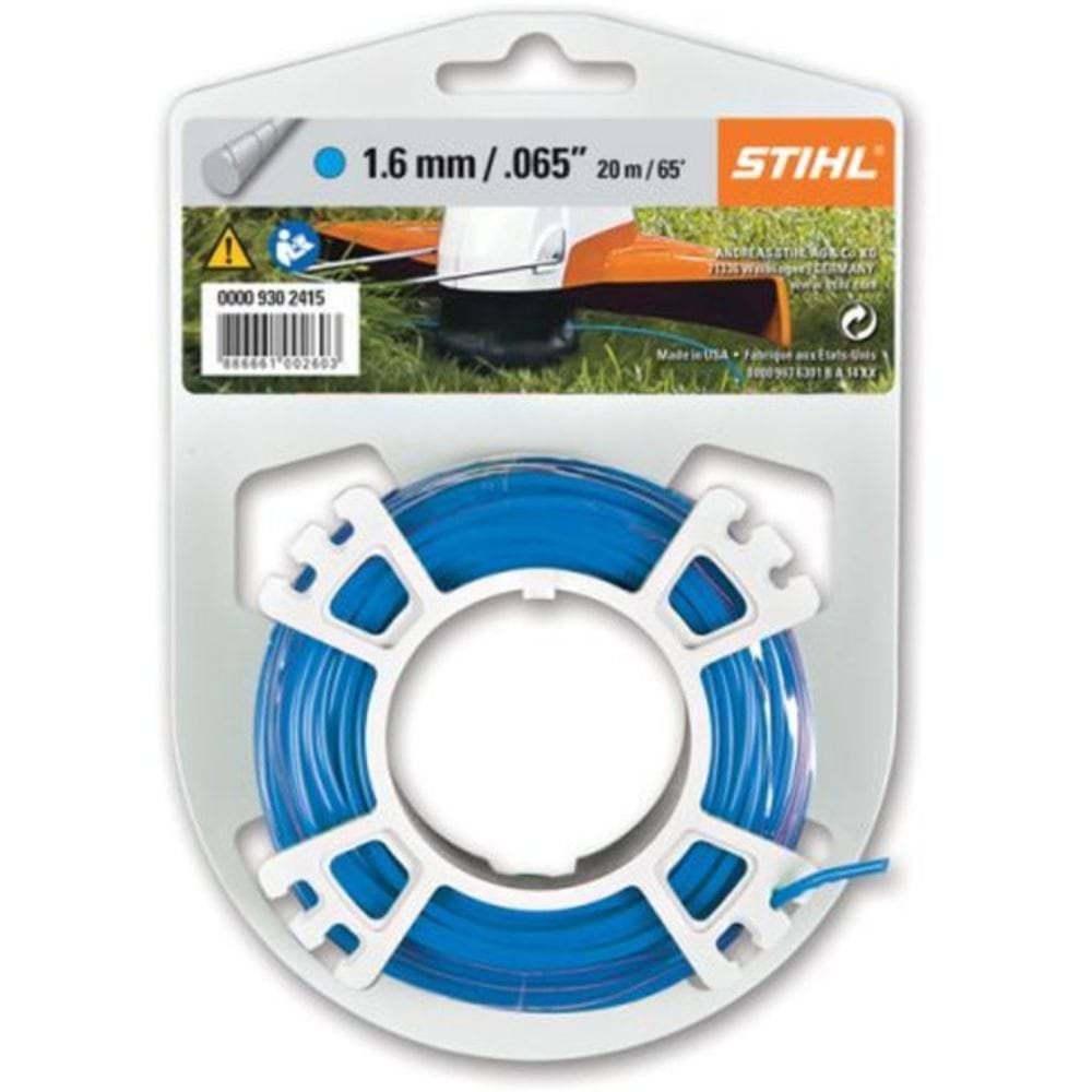 Rolo de Fio de Nylon 1.6 mm 20.0 m Stihl 0000 930 2415