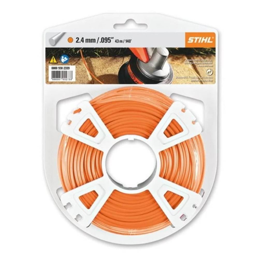 Rolo de Fio de Nylon 2.4 mm 41 m Stihl 0000 930 2420
