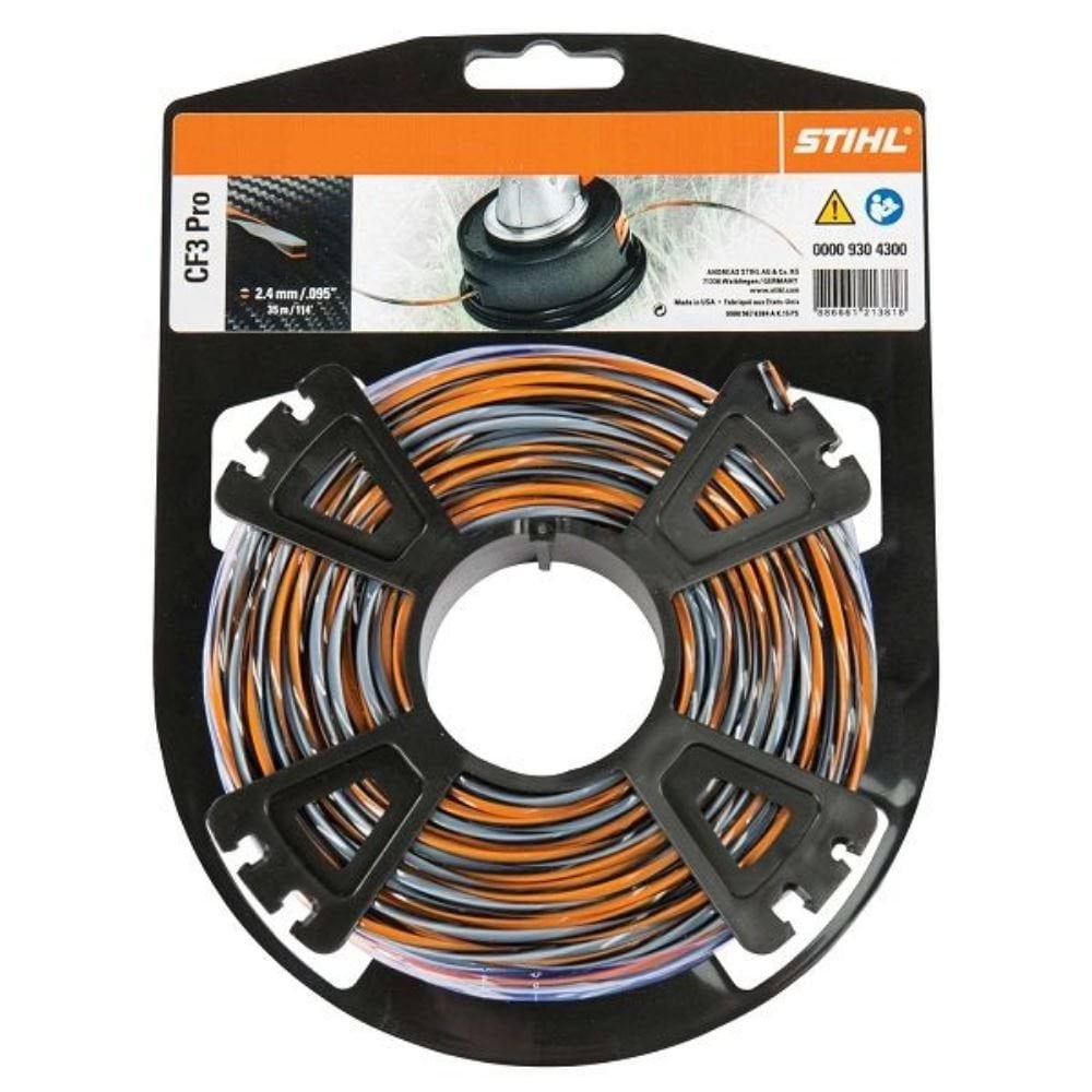 Rolo de Fio De Nylon CF3 Pro 2.4 mm x 70 m Stihl 00009304303