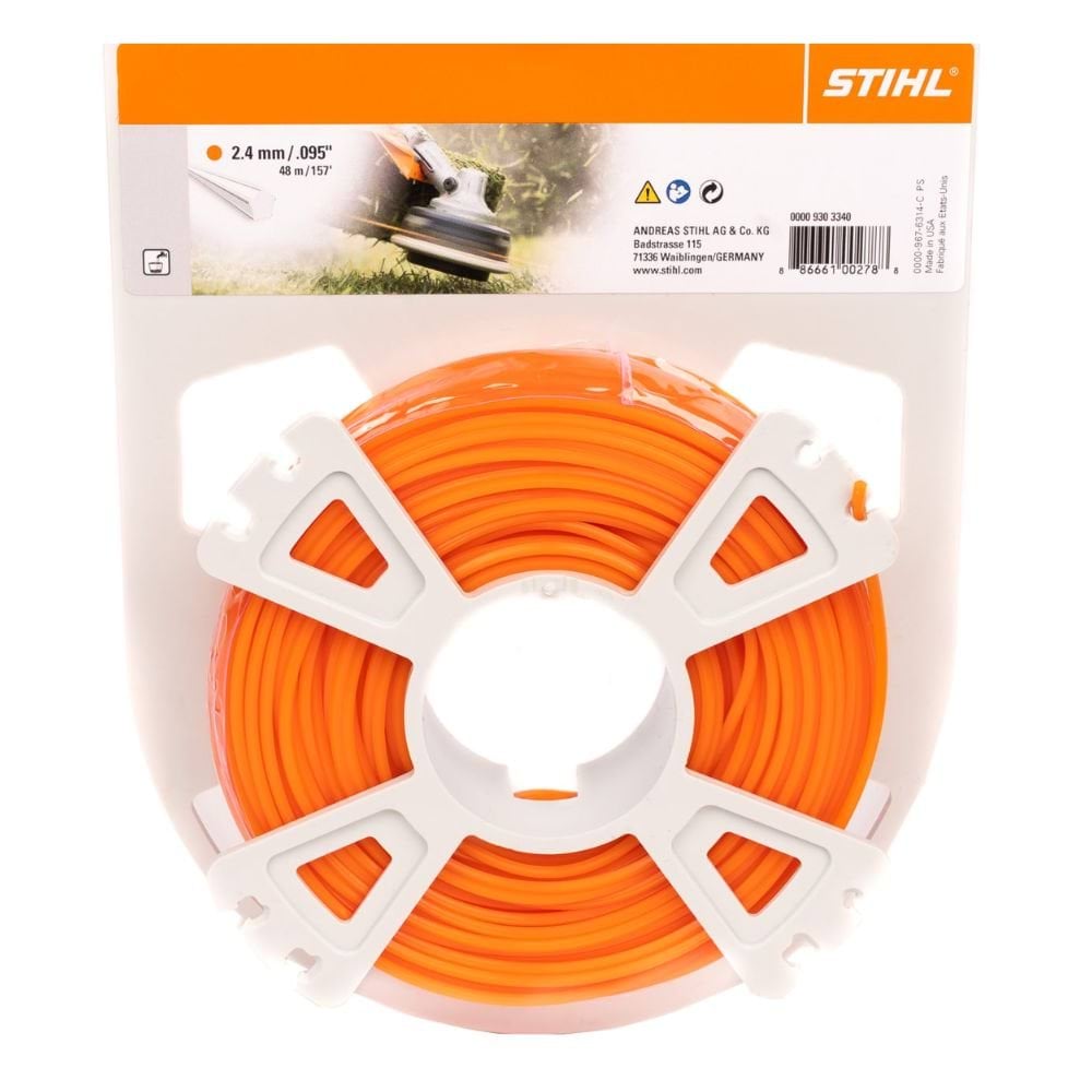 Rolo de Fio de Nylon Pentagonal 2.4 mm 97 m Stihl 00009303341