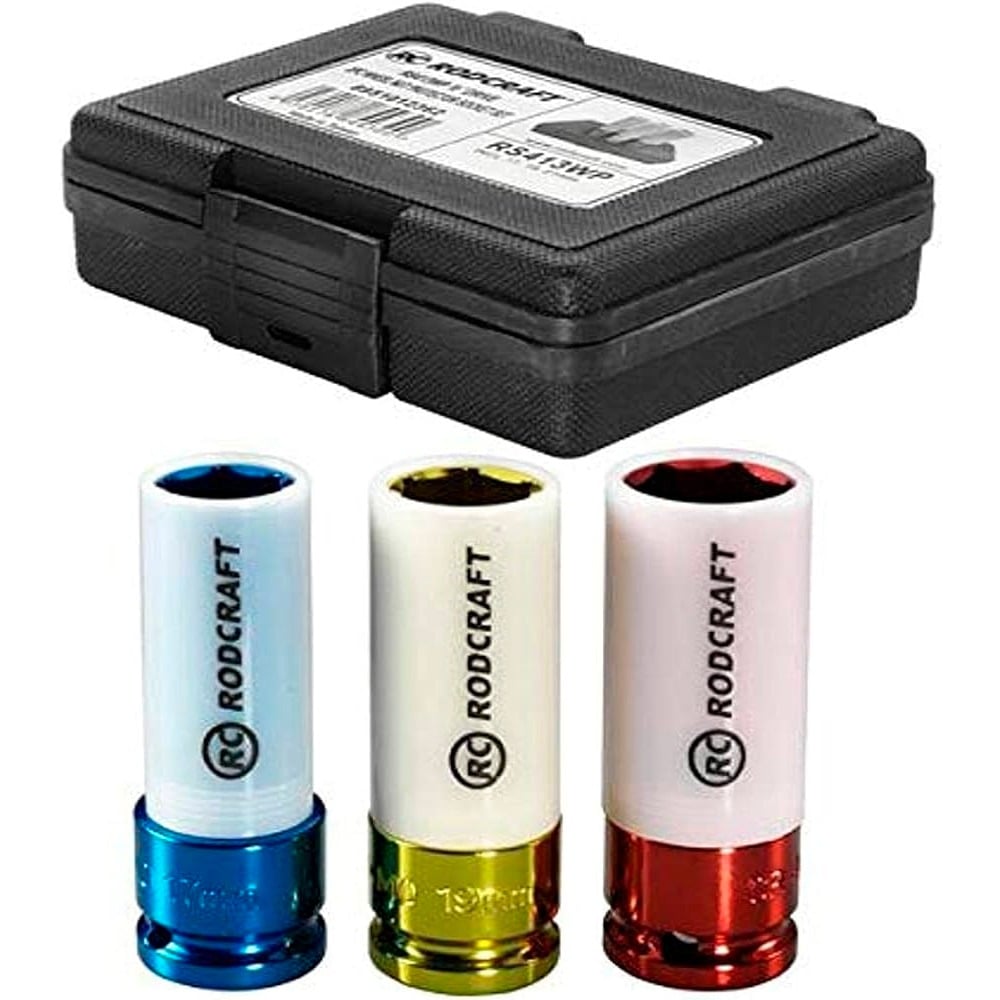 Jogo de Chaves de Caixa Longas 1/2" Rodcraft RS413WP