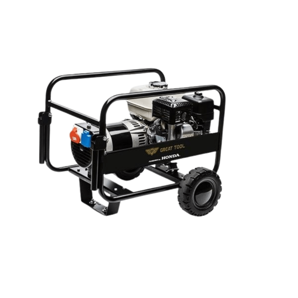 Gerador 400V 9,2 kVA C/ AVR GREAT TOOL Powered by HONDA GT8TFHAVR