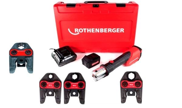 Máquina de Prensar 18V 4,0Ah Rothenberger ROMAX 4000 PROMO