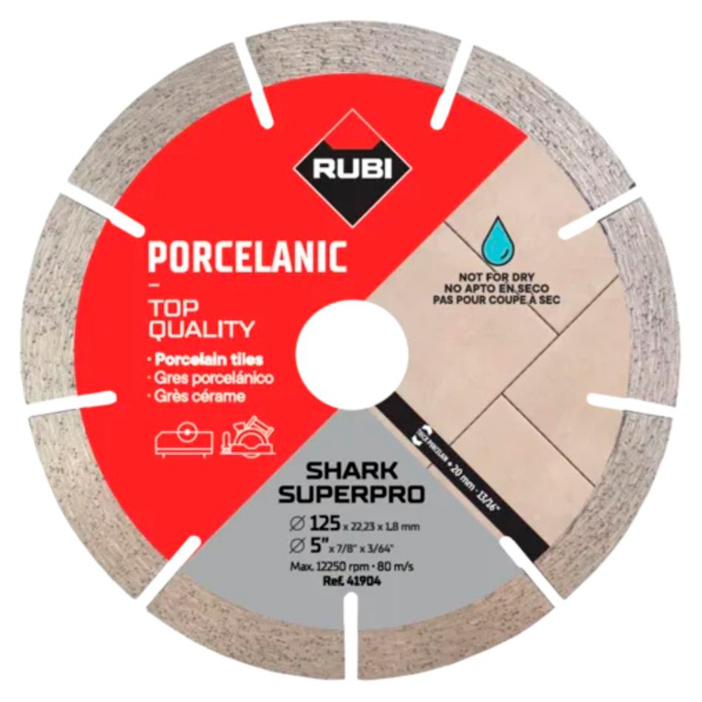 Disco de Diamante SHARK 115 SUPERPRO RUBI 41903