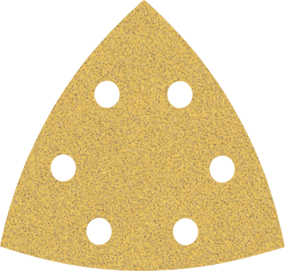 Folha de Lixa Delta EXPERT M480 6 furos 93x93mm Bosch 260890082