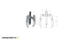 Saca Rolamentos Forza 1317T