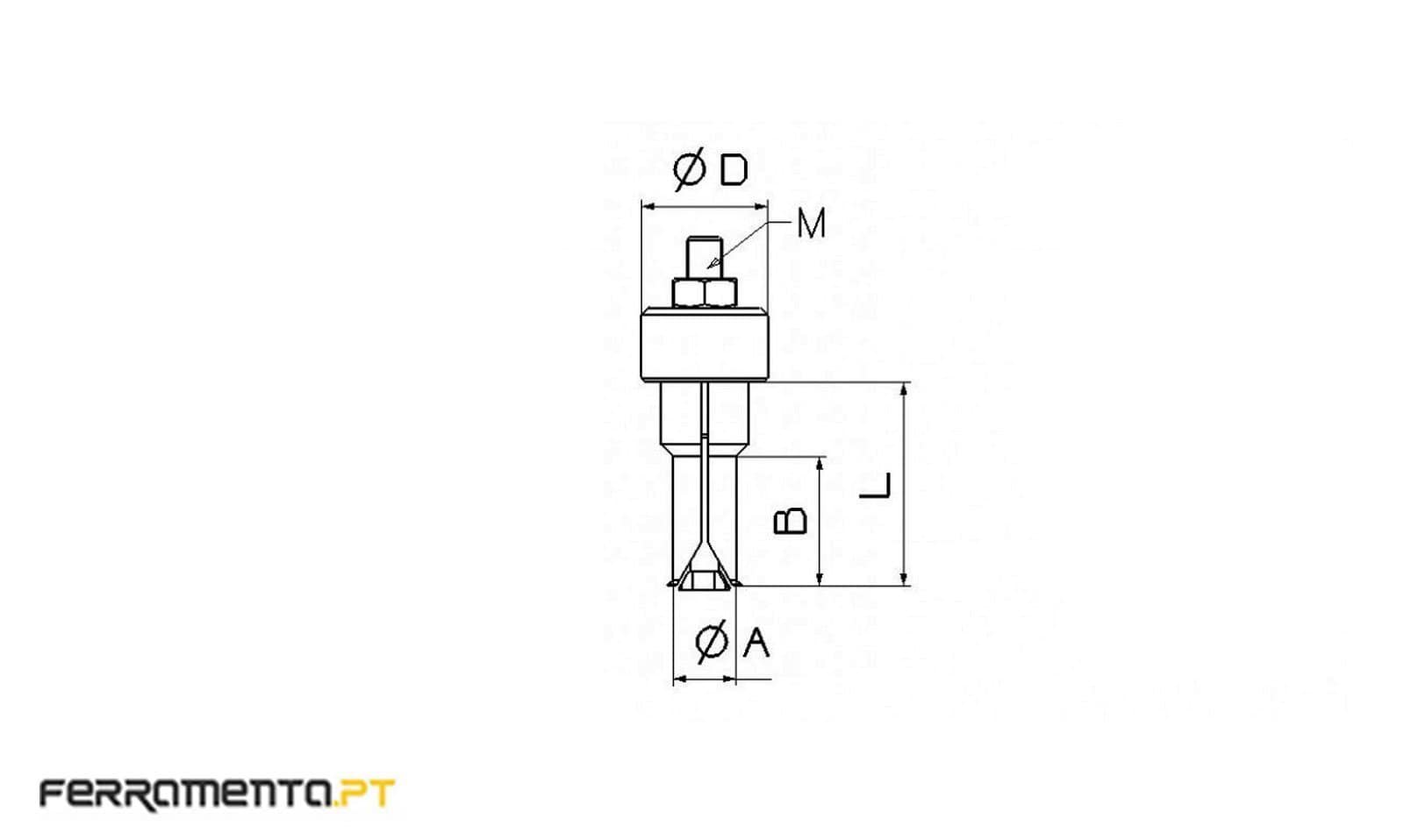 Saca Rolamentos 26mm Forza 2513