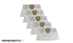 Saco de papel para Aspiradores 5Un Makita W107418353