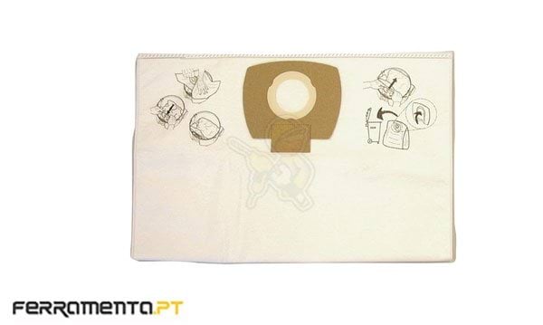 Saco de papel para Aspiradores Makita P-78293