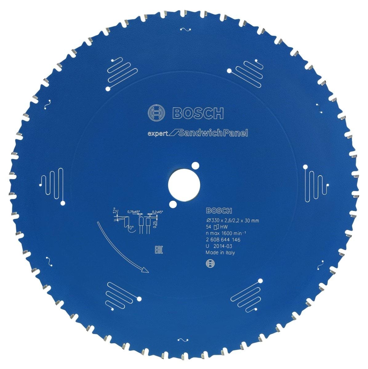 Disco de Serra Circular Expert P/ Painel Sandwich Bosch 260864414