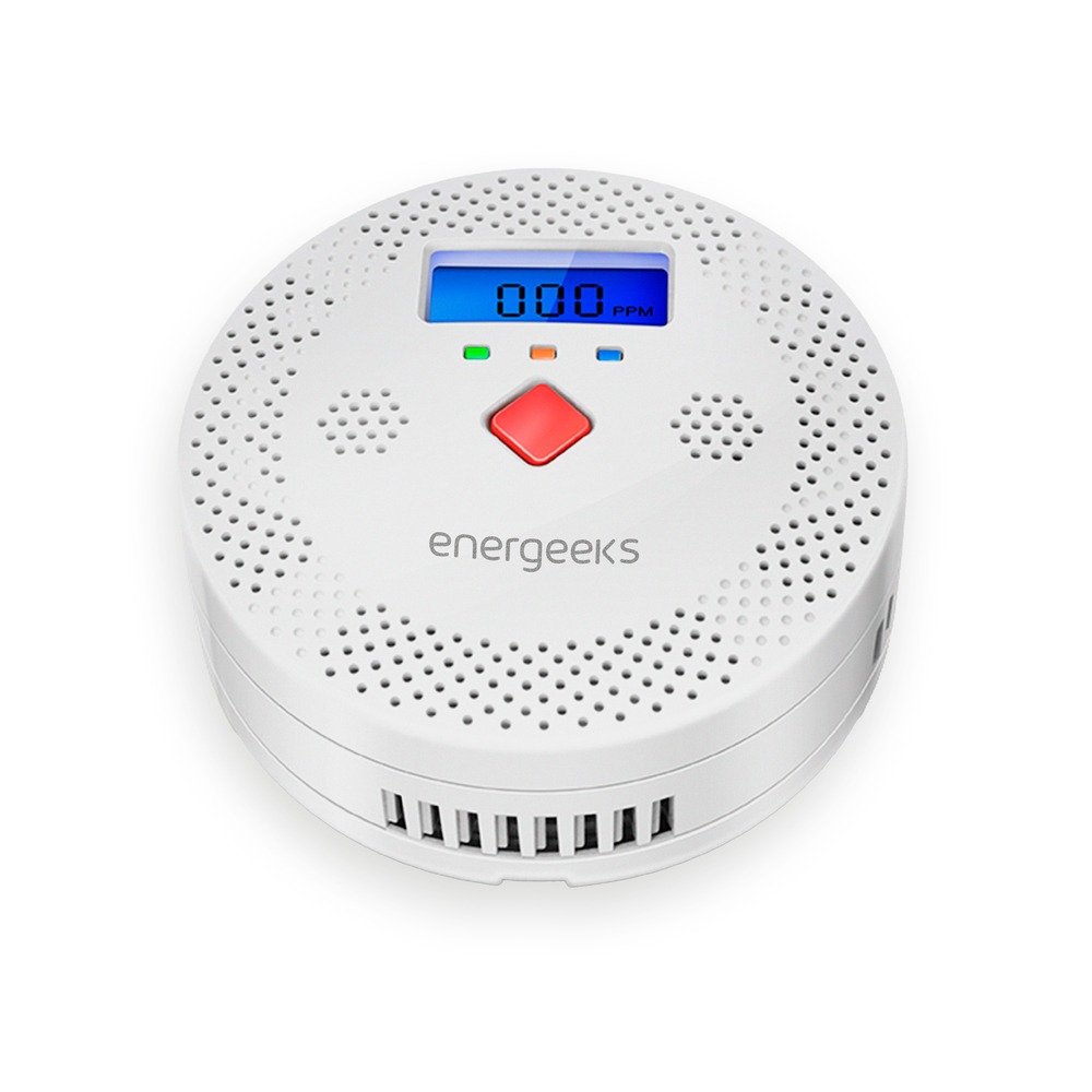 Detector de Monóxido de Carbono Wi-Fi Energeeks EG-SCOW001  