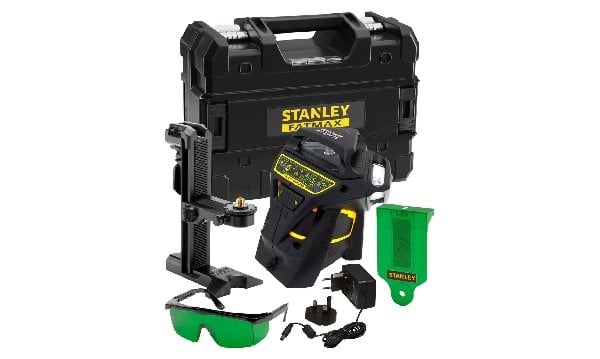 Nivel Laser Autonivelante Verde de 3 Linhas 360º Stanley FMHT1-77356