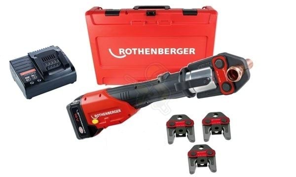 Máquina de Prensar a Bateria 18V Rothenberger ROMAX 4000