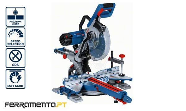 Serra de Meia Esquadria Bosch GCM 350-254 Professional