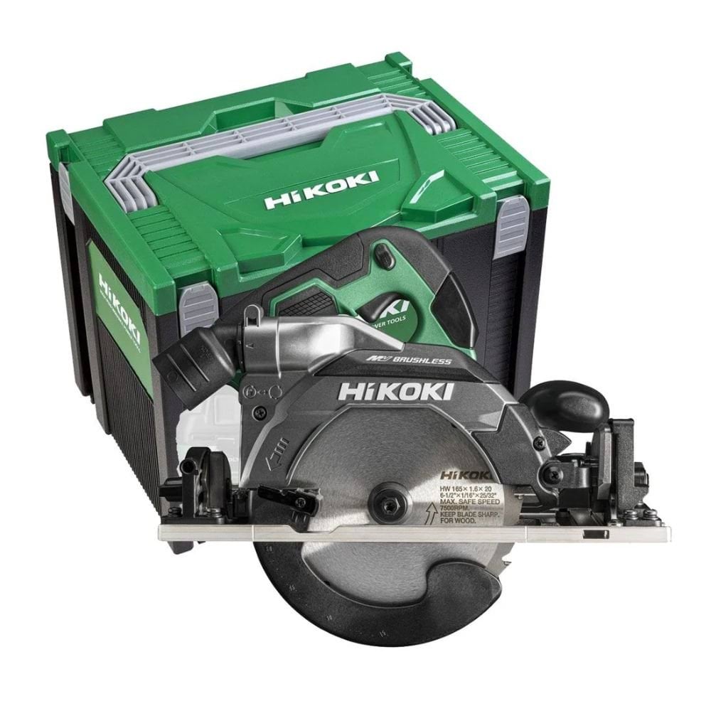 Serra Circular 36 V sem escova 165mm Hikoki C3606DUMW2Z