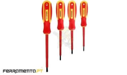 Set Chaves de Fenda/Philips 4Pcs VDE Hyundai 59402