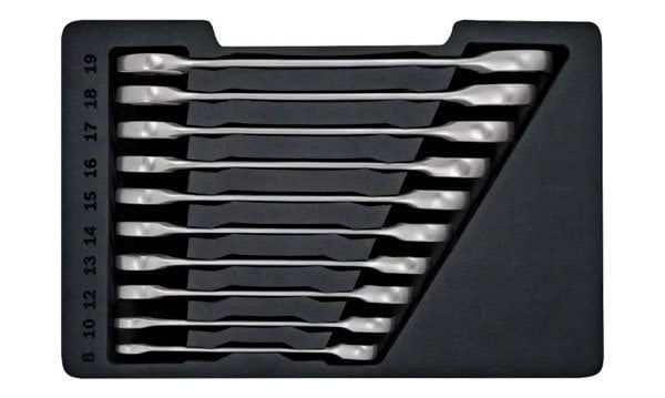 Set de 10 chaves catraca Bosch 1600A02AU0 