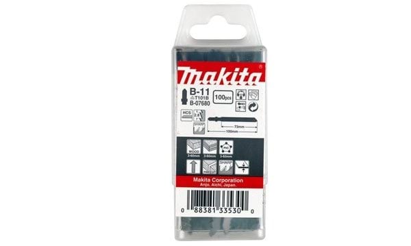 Set Lâminas p/ Serras Tico Tico 100un Makita B-07680