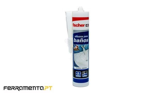 Silicone para Juntas Branco 300ml Fischer 20818