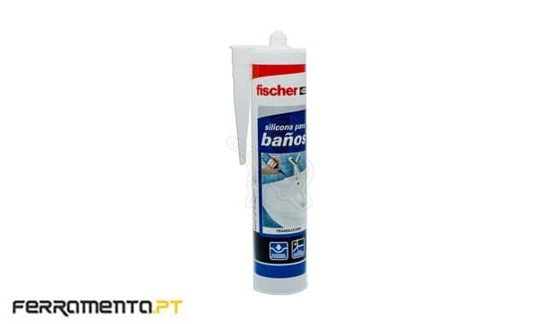 Silicone para Juntas Transparente 300ml Fischer 20819