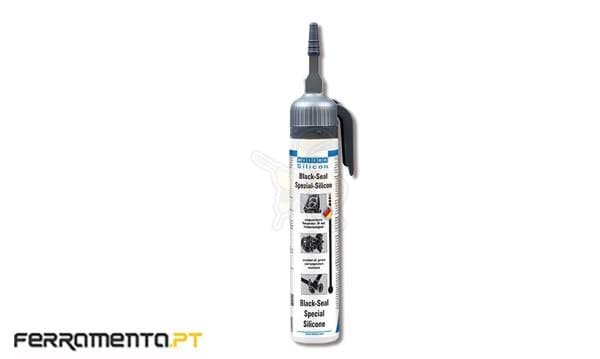 Silicone Preto Black-Seal Altas Temperaturas 200ml Weicon 13051200