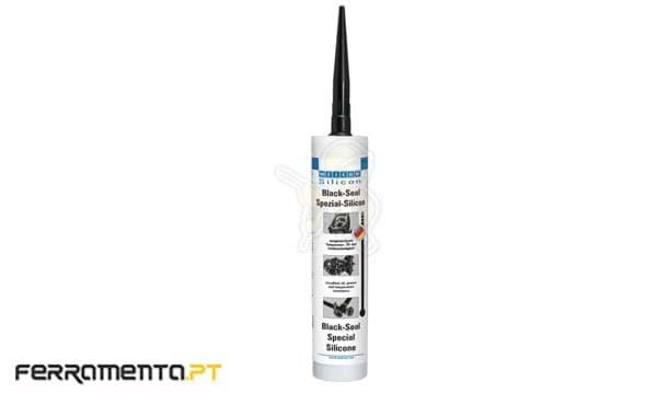 Silicone Preto Black-Seal Altas Temperaturas 310ml Weicon 13051310