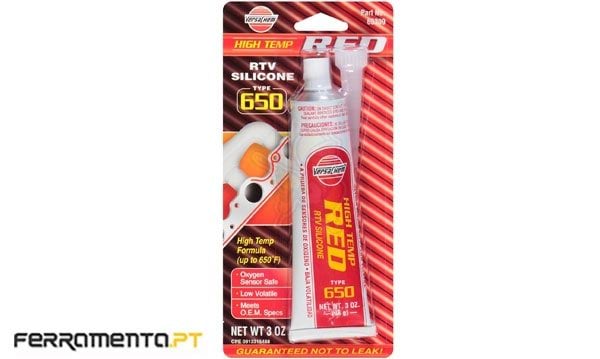 Silicone Vermelho Alta Temperatura 85gr Versachem 65309
