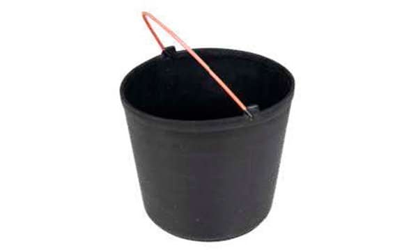 Balde Plástico Preto 15L U.07000.0015
