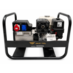 Gerador Gasolina 400V 9,2 kVA Powered by HONDA Grerat Tool 8TFH