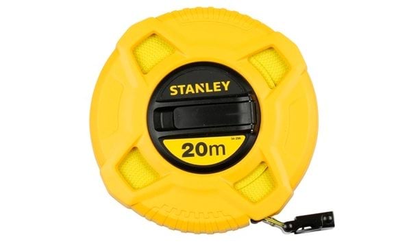 Fita Métrica 20m Fibra de Vidro Caixa Fechada Stanley 0-34-296
