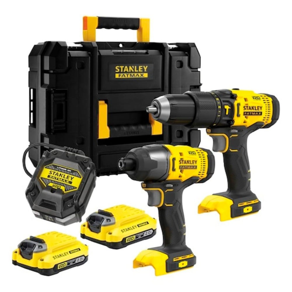 Combo Kit 18V V20 SFMCD711 + SFMCF800 Stanley SFMCK465D2T-QW 