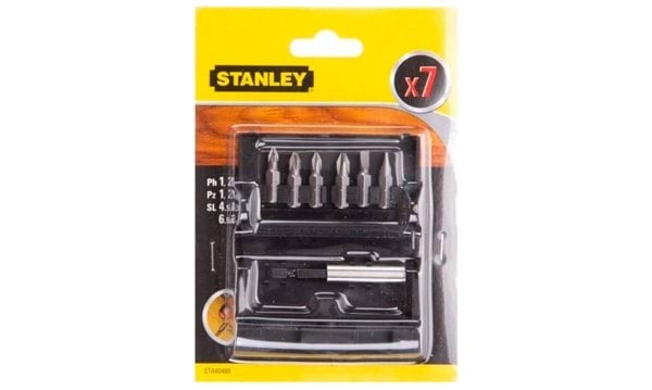 Jogo de Pontas 7 peças Stanley STA60480-XJ