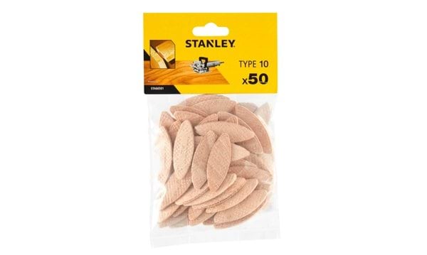 Lamelas Madeira 19,5 x 54mm 50Un Stanley STA66501-QZ